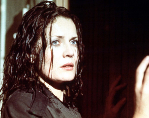 Grażyna Szapołowska kadr z filmu "Krótki film o miłości" jamnik