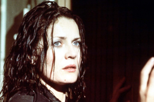 Grażyna Szapołowska kadr z filmu "Krótki film o miłości" jamnik