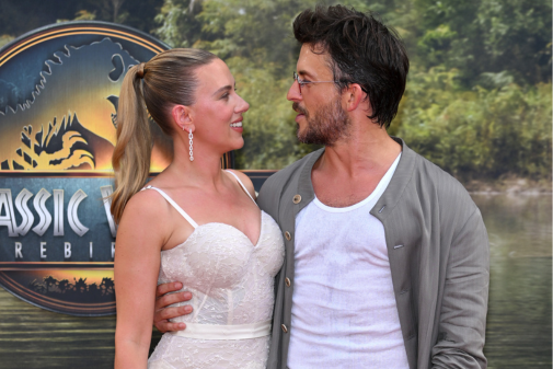 jamnik Scarlett Johansson i Jonathan Bailey, premiera filmu JURASSIC WORLD REBIRTH w Nowym Jorku