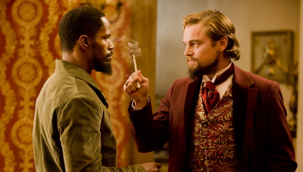 Jamie Foxx, Leonardo DiCaprio, film Tarantino pt. Django, 2012
