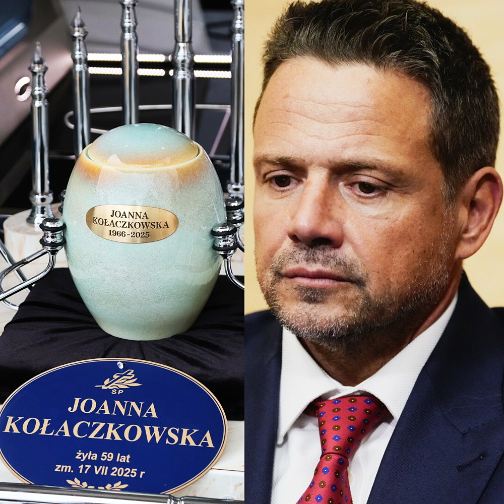 Pogrzeb Joanny Kołaczkowskiej, Rafał Trzaskowski
