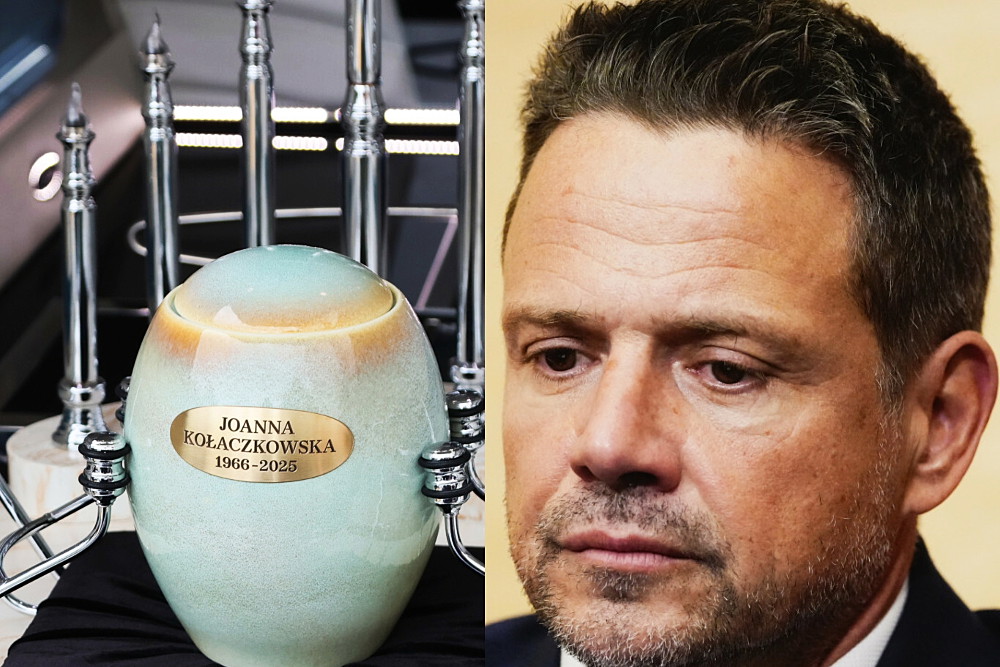 Pogrzeb Joanny Kołaczkowskiej, Rafał Trzaskowski