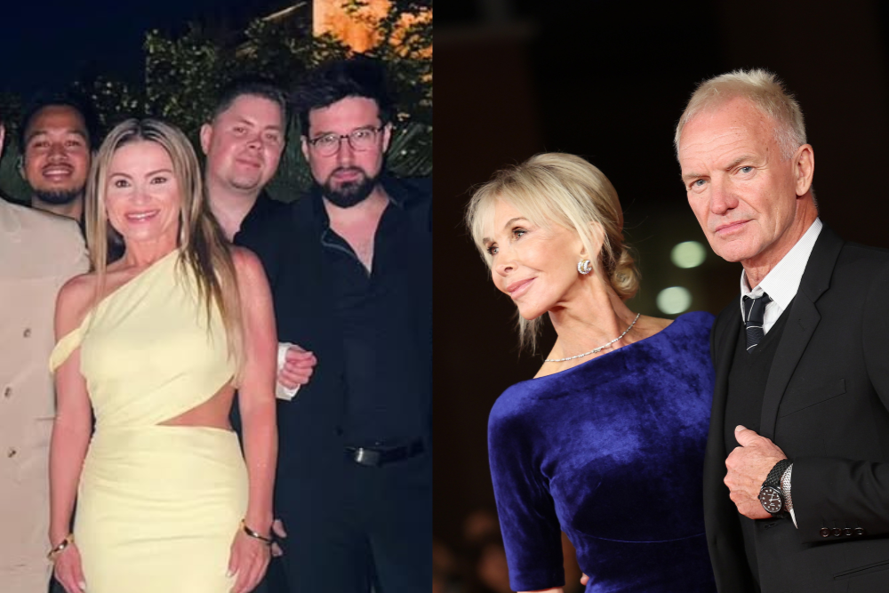 JAMNIK Trudie Styler i Sting, Ania Szarmach