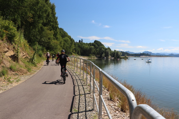 Velo Czorsztyn, szlak rowerowy, Jezioro Czorsztyńskie
