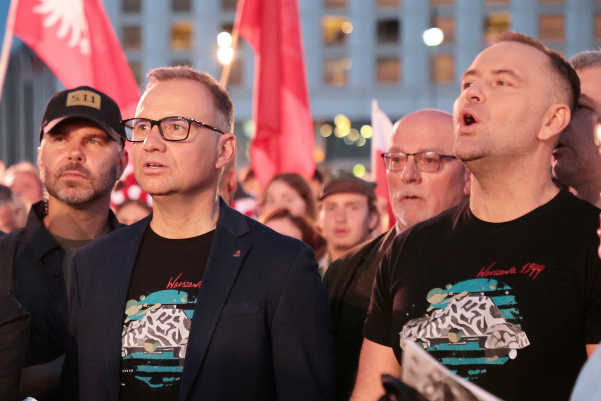 81. rocznica Powstania Warszawskiego. Andrzej Duda, Karol Nawrockigo