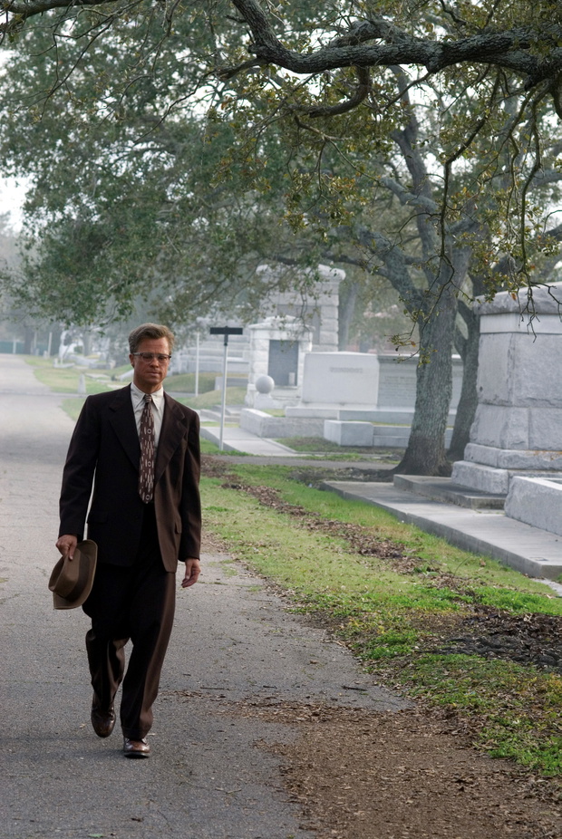 Brad Pitt. Kadr z filmu „Ciekawy przypadek Benjamina Buttona”