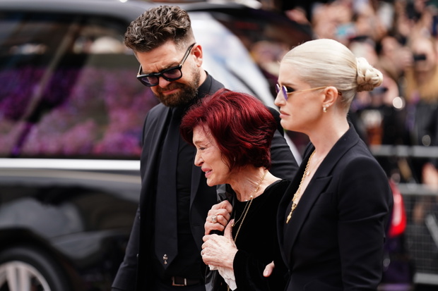 Jack Osbourne, Sharon Osbourne, Kelly Osbourne, pogrzeb Ozzy'ego Ossbourne'a.