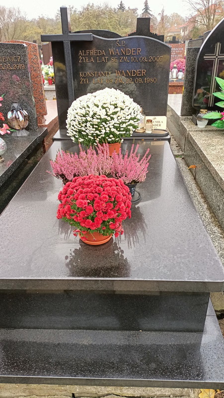 Grób Bogumiły Wander