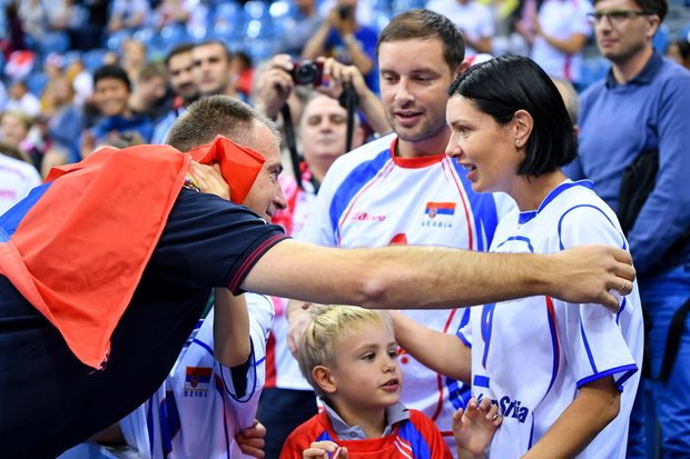 Nikola Grbić z rodziną, Kraków 2017 rok