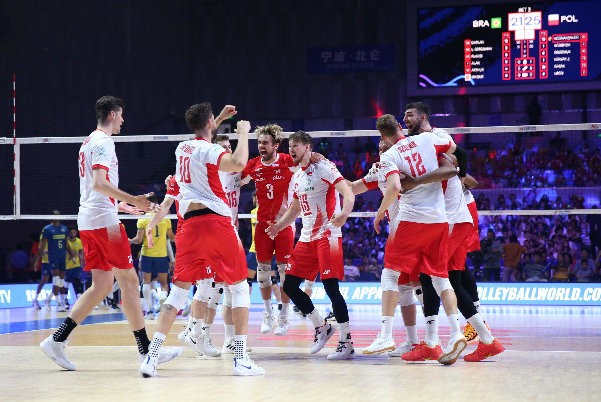 Liga Narodów. Polska-Brazylia