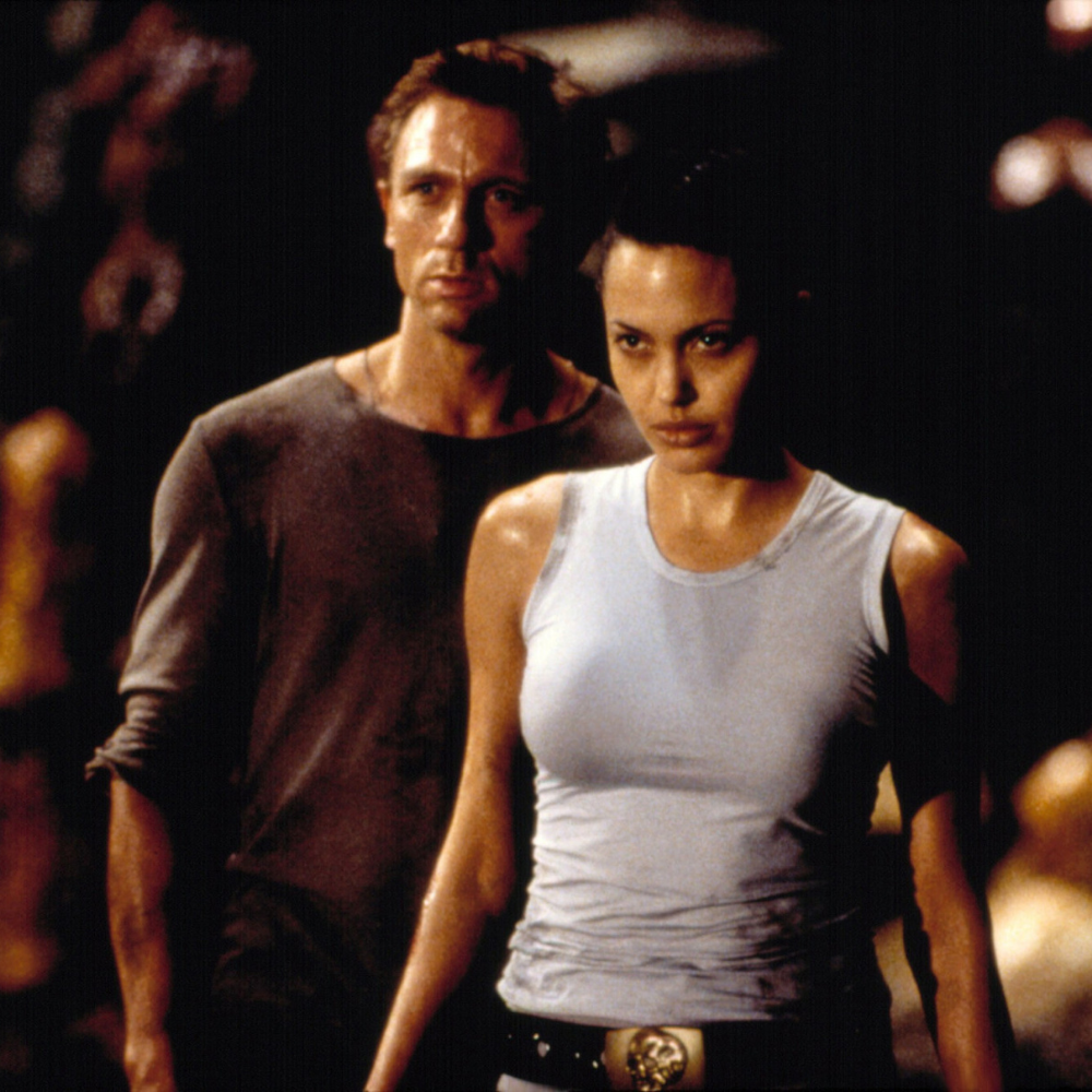 JAMNIK LARA CROFT: TOMB RAIDER, Daniel Craig, Angelina Jolie, 2001
