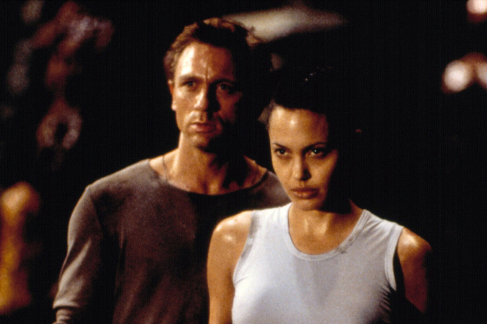 JAMNIK LARA CROFT: TOMB RAIDER, Daniel Craig, Angelina Jolie, 2001