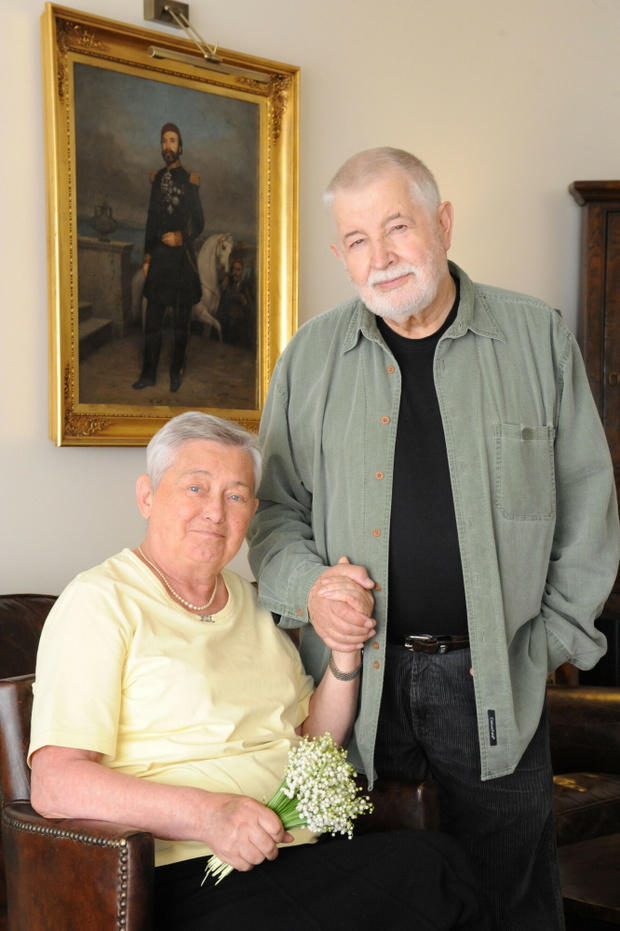 Zofia Nasierowska i Janusz Majewski