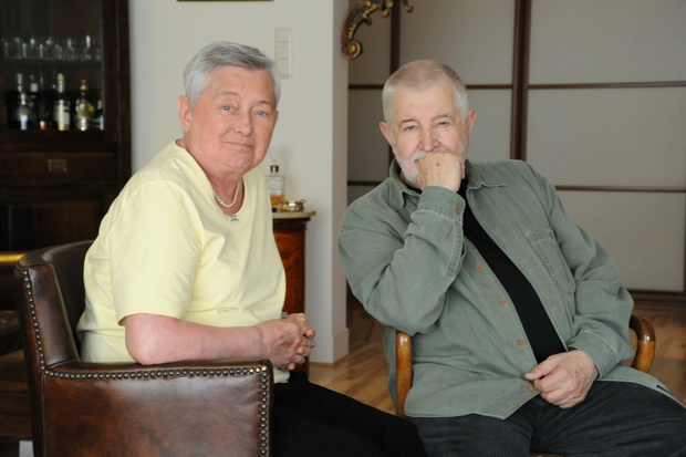 Zofia Nasierowska i Janusz Majewski