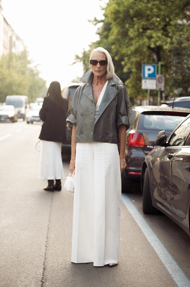Street Style - Day 3 - Milan Fashion Week - Womenswear Spring/Summer 2026
