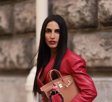 Street Style - Paris Fashion Week - Womenswear Spring/Summer 2025 - Day Six
