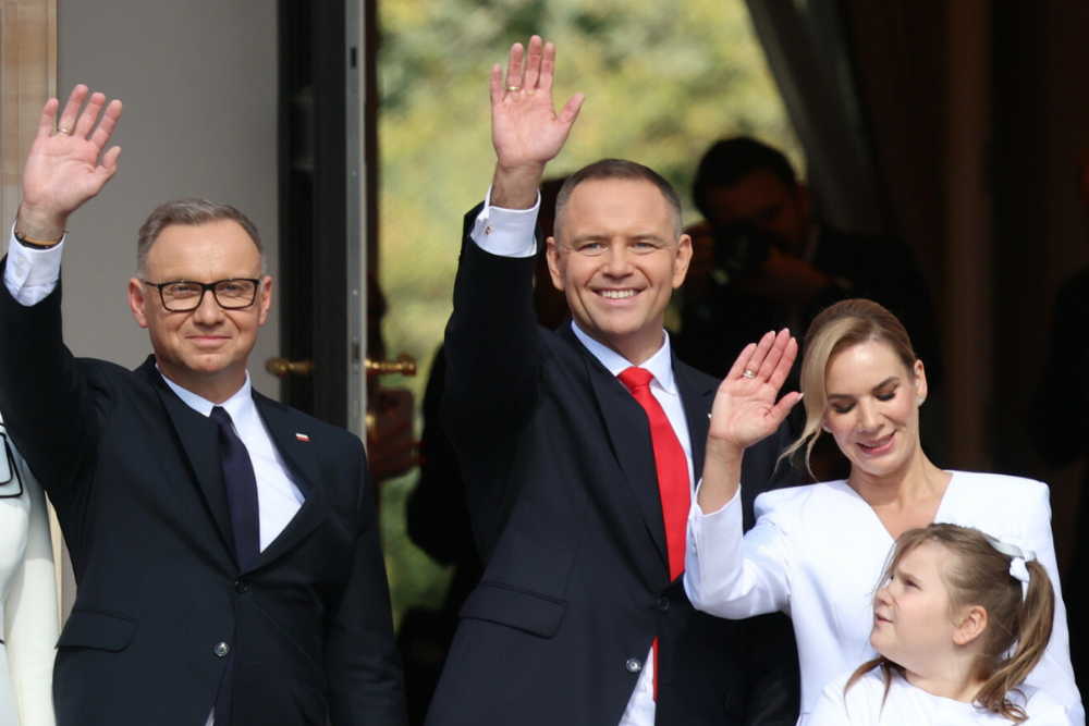 JAMNIK Agata Kornhauser-Duda, Andrzej Duda, Karol Nawrocki, Marta Nawrocka, Katarzyna Nawrocka