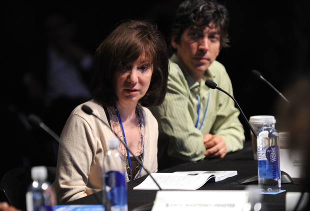 Jackie Bezos, matka Jeffa Bezosa, TFI Presents The Good Pitch, Tribeca Film Festival, Nowy Jork, 27.04.2010 rok