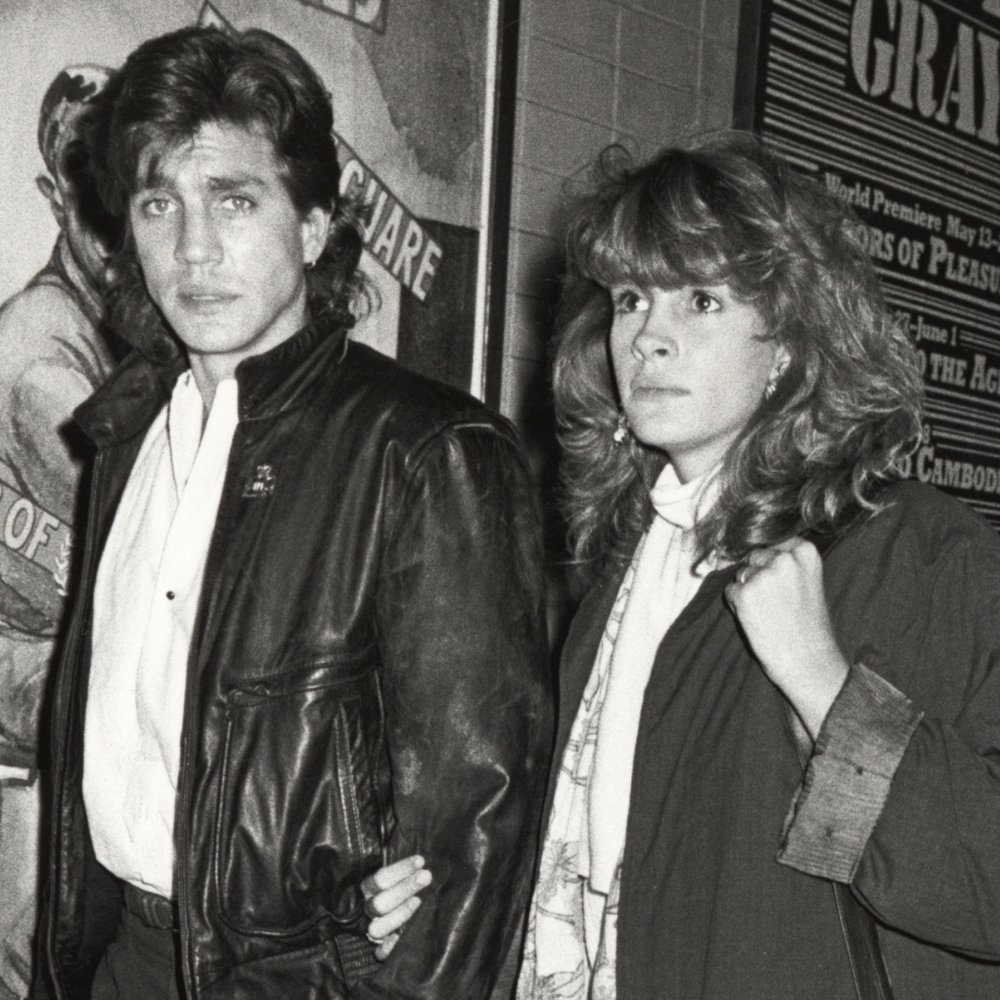 JAMNIK Eric Roberts i Julia Roberts. Nowy Jork, 1986 r.