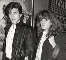 JAMNIK Eric Roberts i Julia Roberts. Nowy Jork, 1986 r.