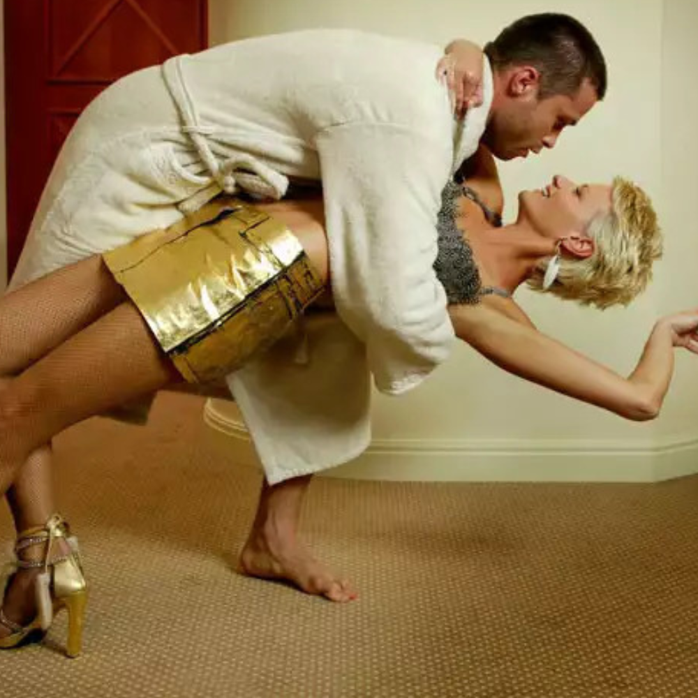 JAMNIK Kadr z filmu "Dlaczego nie!", 2007 r. Małgorzata Kożuchowska, Maciej Zakościelny