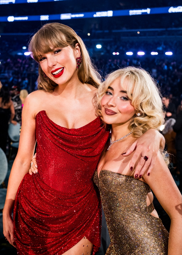 Taylor Swift, Sabrina Carpenter, luty 2025 rok