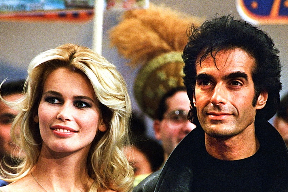 Claudia Schiffer, David Copperfield, 1994
