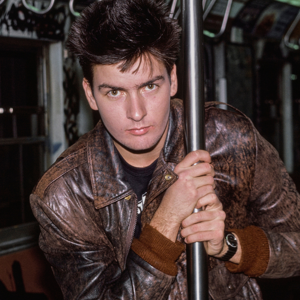 JAMNIK Charlie Sheen, Nowy Jork, 1984 r.