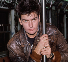 JAMNIK Charlie Sheen, Nowy Jork, 1984 r.