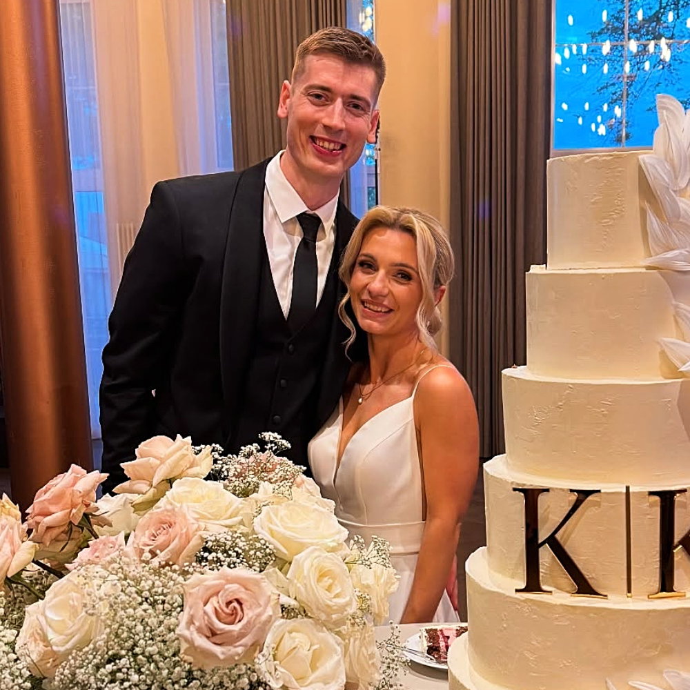 Kamil Semeniuk, Katarzyna Dybciak, ślub