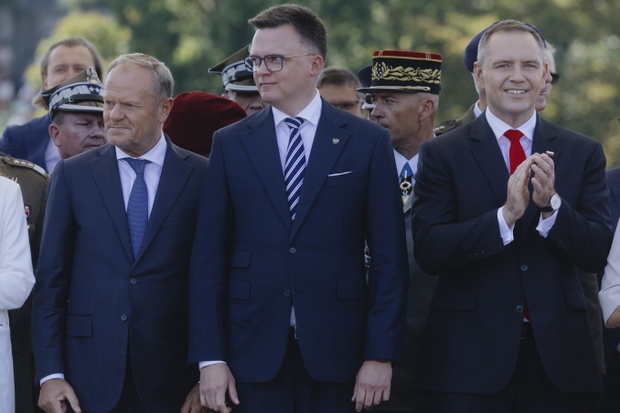 Defilada z okazji Swieta Wojska Polskiego