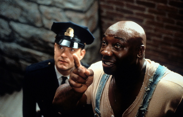Zielona Mila film, Tom Hanks,  Michael Clarke Duncan, 1999 rok