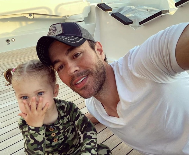 Enrique Iglesias z córką