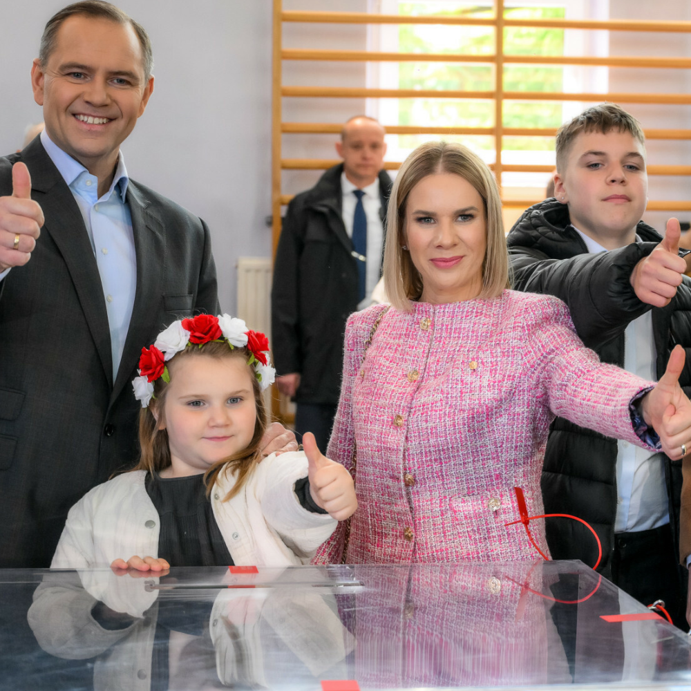 JAMNIK  Karol Nawrocki, Katarzyna Nawrocka, Marta Nawrocka, Antoni Nawrocki, Daniel Nawrocki