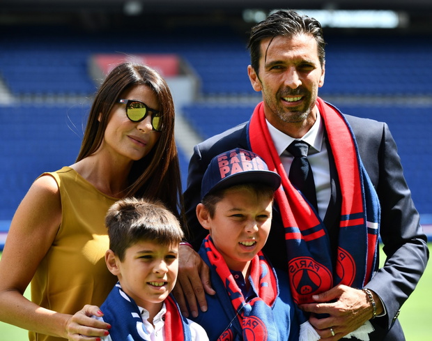 Official presentation of PSG's Gianluigi Buffon