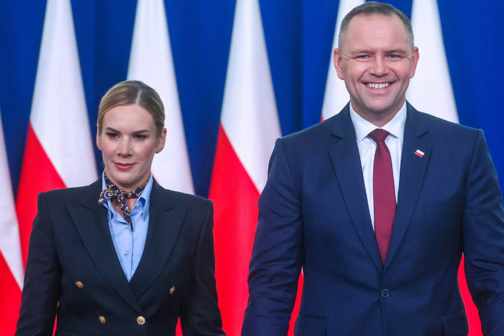 JAMNIK Prezydent RP Karol Nawrocki i pierwsza dama Marta Nawrocka