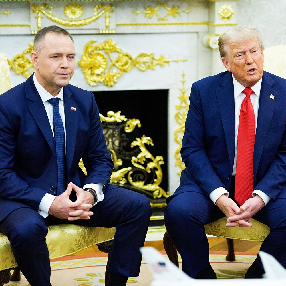 Karol Nawrocki z wizytą w Białym Domu, Donald Trump, 3