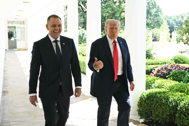Karol Nawrocki z wizytą w Białym Domu, Donald Trump, 3
