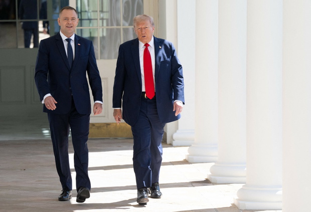 Karol Nawrocki z wizytą w Białym Domu, Donald Trump, 3