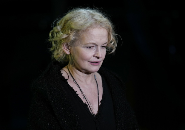 Dominika Ostałowska, 05.05.2025. Warszawa. Próba medialna spektaklu "2049: Witaj, Abdo"