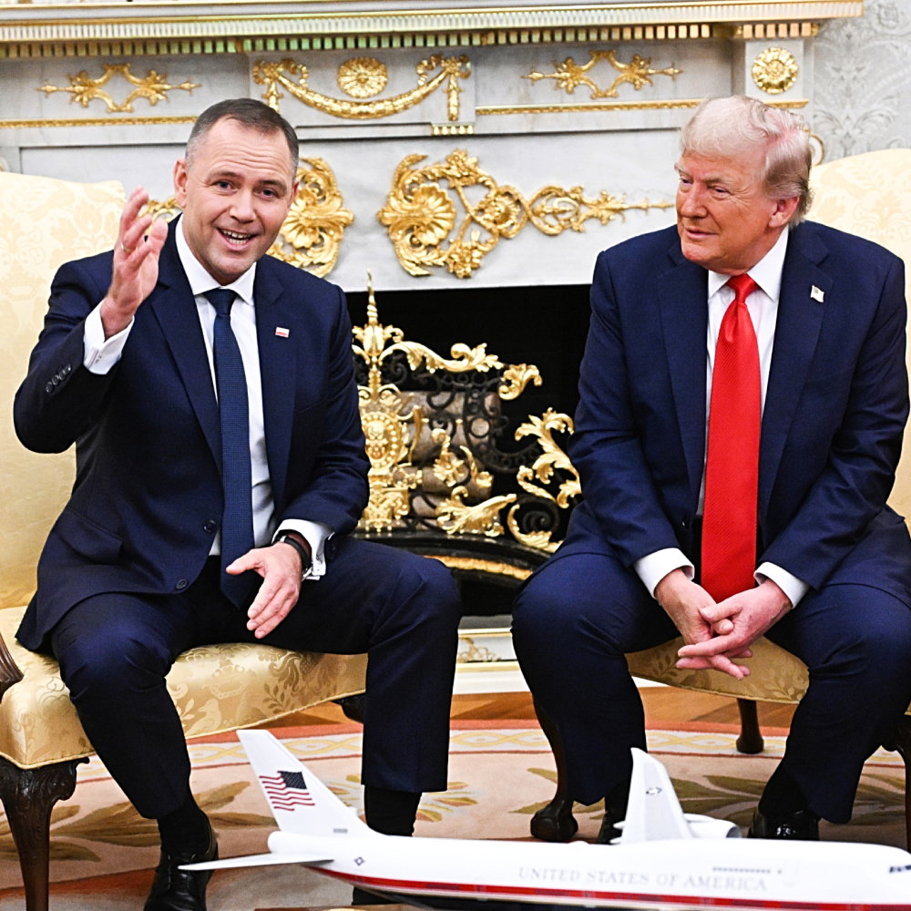 Karol Nawrocki z wizytą w Białym Domu, Donald Trump, 3
