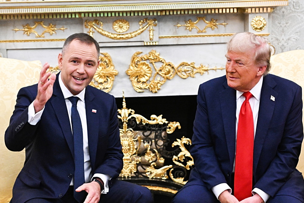 Karol Nawrocki z wizytą w Białym Domu, Donald Trump, 3