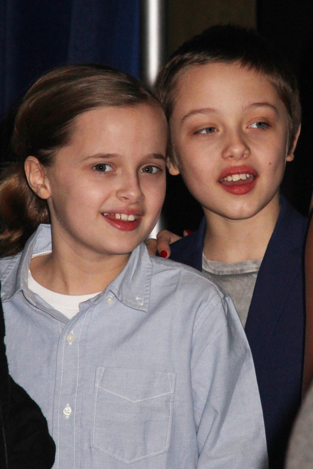 Vivienne Jolie-Pitt, Knox Jolie-Pitt 03/11/2019 The World Premiere of "Dumbo" held at the El Capitan Theatre in Los Angeles, CA Photo: Cronos/Hollywood News