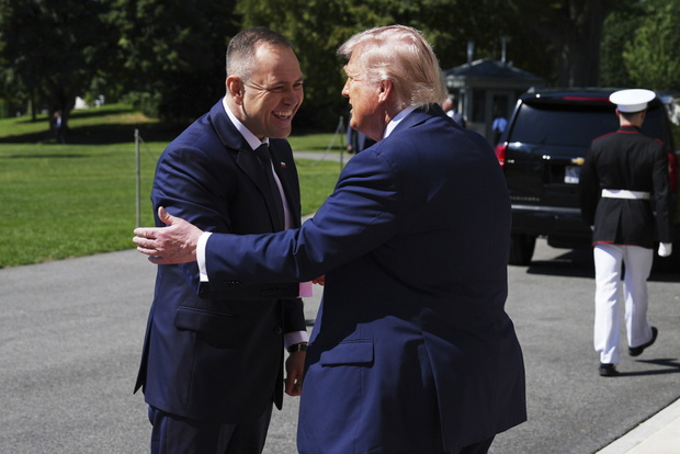 Karol Nawrocki z wizytą w Białym Domu, Donald Trump, 3