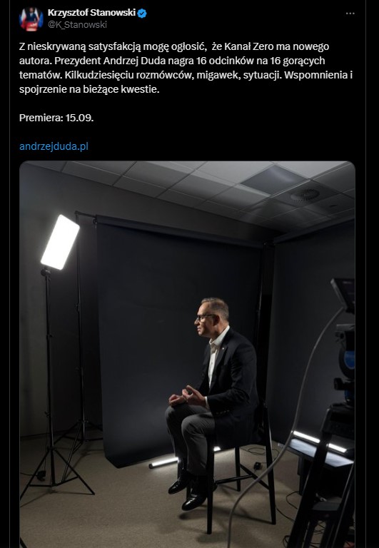 Andrzej Duda, Krzysztof Stanowski