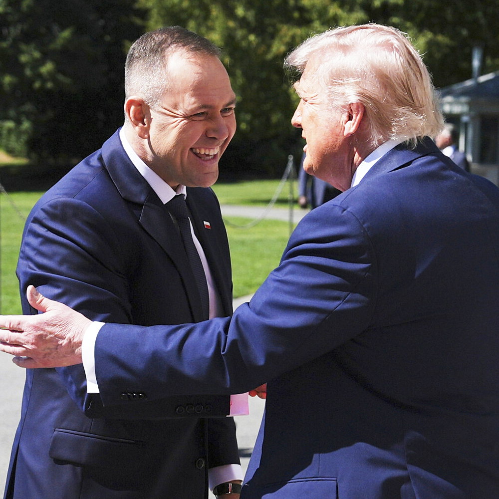 Karol Nawrocki z wizytą w Białym Domu, Donald Trump, 3