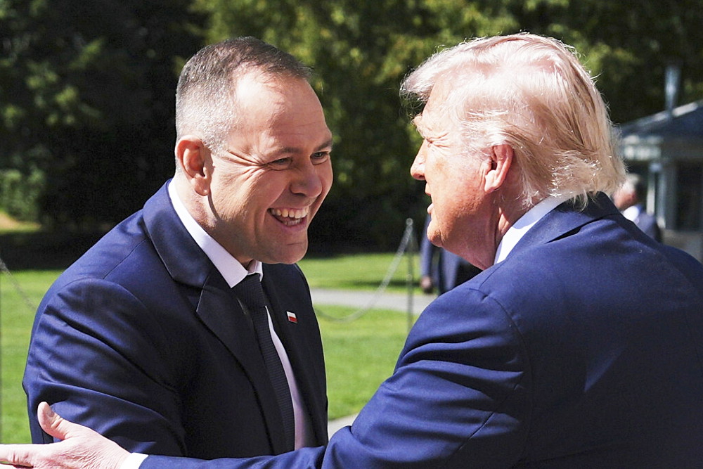 Karol Nawrocki z wizytą w Białym Domu, Donald Trump, 3