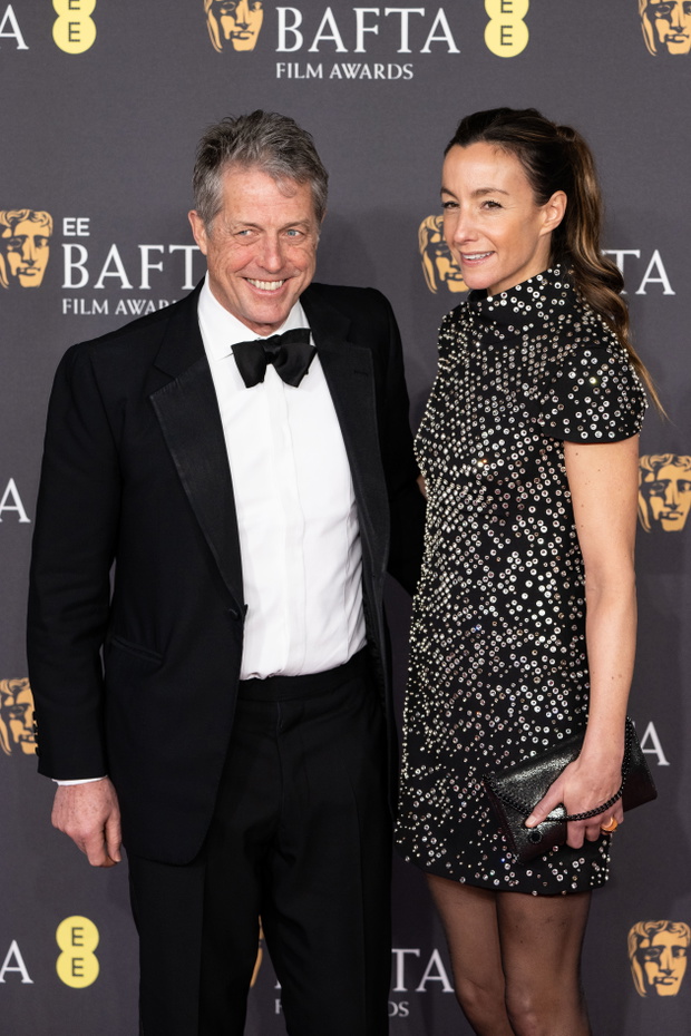 Hugh Grant and Anna Elisabet Eberstein
