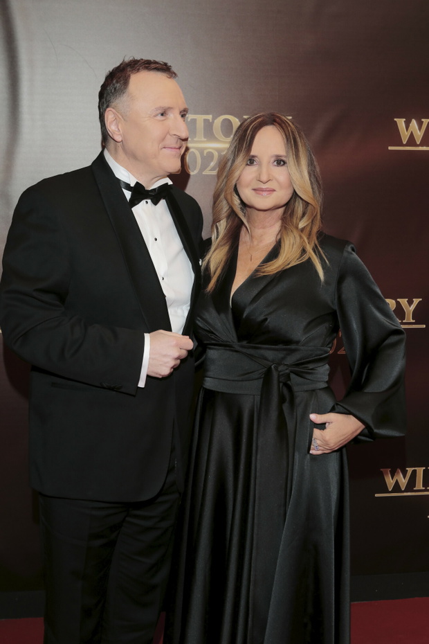 Jacek Kurski, Joanna Kurska 31.03.2022 Warszawa Gala wręczenia Wiktorów za rok 2021