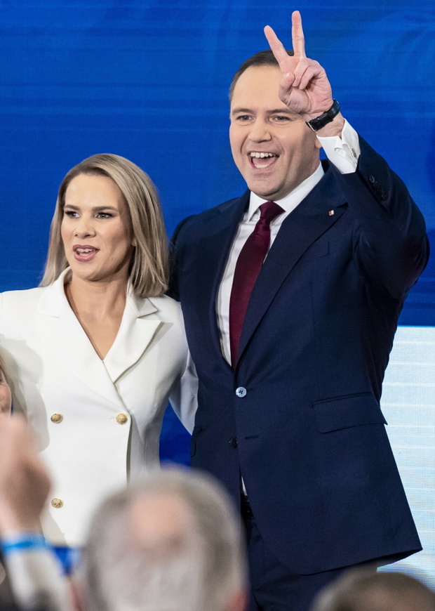 Wieczór wyborczy Karola Nawrockiego